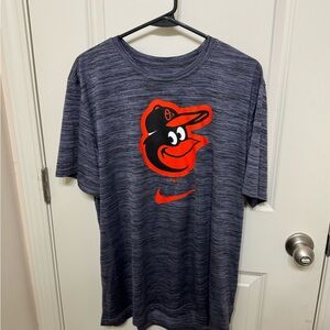Nike Baltimore Orioles Graphic Tee - Gray and Orange